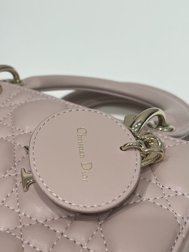 Replica Lady Dior Pale Pink ABC 9 Replica Lady Dior Pale Pink ABC - premium-grade designer purse dupe