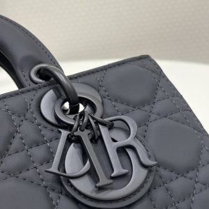 Replica Dior Lady D-Joy Bag Black Matte 3 Replica Dior Lady D-Joy Bag Black Matte - best quality luxury bag dupe