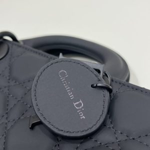 Replica Dior Lady D-Joy Bag Black Matte 6 Replica Dior Lady D-Joy Bag Black Matte - high-end fake designer purse
