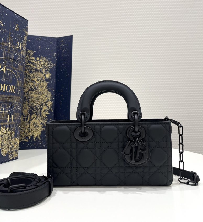 Replica Dior Lady D-Joy Bag Black Matte 1 Replica Dior Lady D-Joy Bag Black Matte - top-tier luxury replica shoulder bag