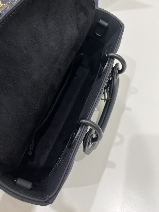 Replica Dior Lady D-Joy Bag Black Matte 8 Replica Dior Lady D-Joy Bag Black Matte - elite superclone designer purse