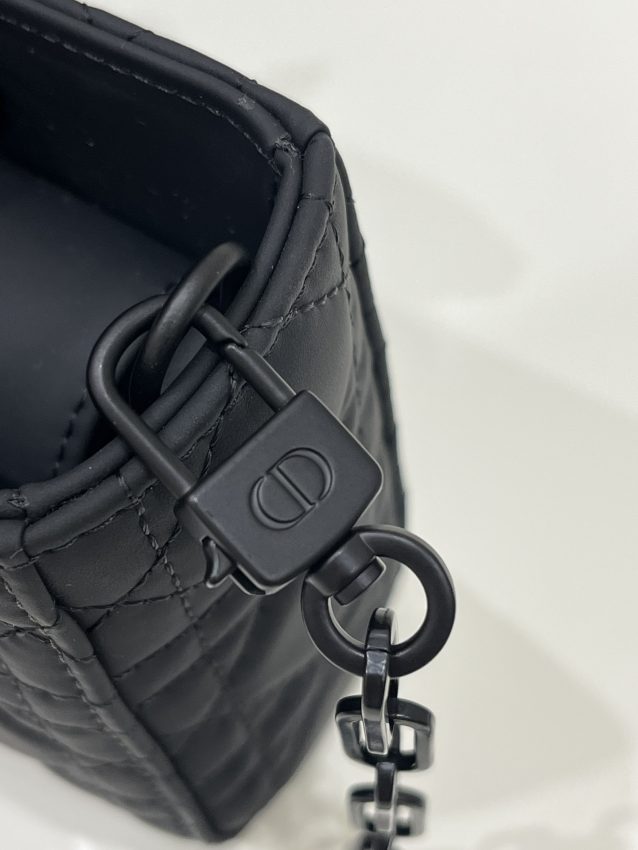 Replica Dior Lady D-Joy Bag Black Matte 9 Replica Dior Lady D-Joy Bag Black Matte - realistic designer-inspired fake bag