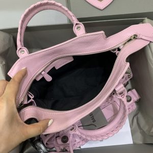 Replica Balenciaga Le City Pink 3 Replica Balenciaga Le City Pink - high-end fake designer purse