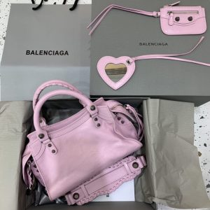 Replica Balenciaga Le City Pink 7 Replica Balenciaga Le City Pink - premium 1:1 fake handbag model
