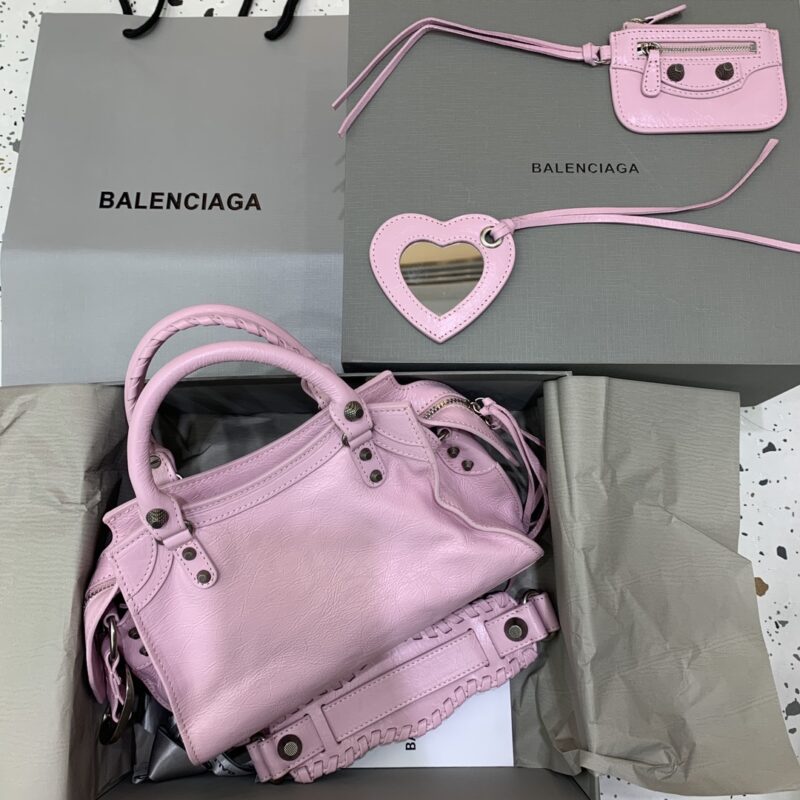 Replica Balenciaga Le City Pink 7 Replica Balenciaga Le City Pink - premium 1:1 fake handbag model