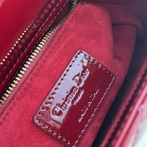 Replica Lady Dior Patent Red ABC 4 Replica Lady Dior Patent Red ABC - ultra-realistic fake designer tote