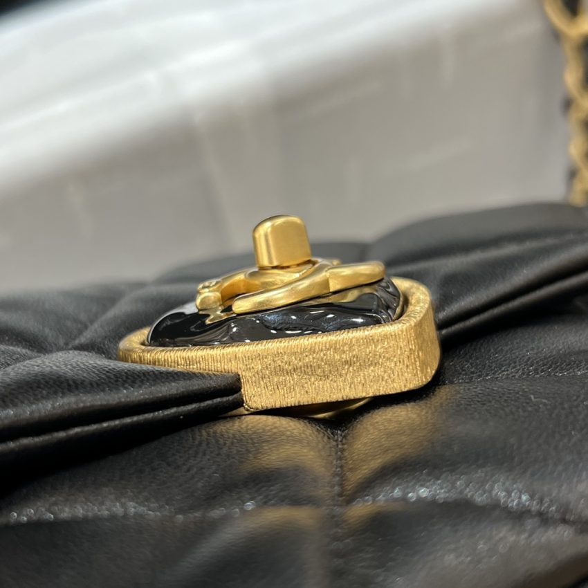 Replica CHANEL 23s Love Enamel Flip Black 2 Replica CHANEL 23s Love Enamel Flip Black - high-end fake designer purse