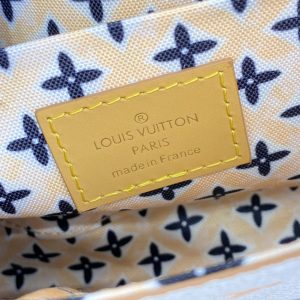 Replica Louis Vuitton Felicie Pochette White Apricot 2 Replica Louis Vuitton Felicie Pochette White Apricot - premium 1:1 fake handbag model