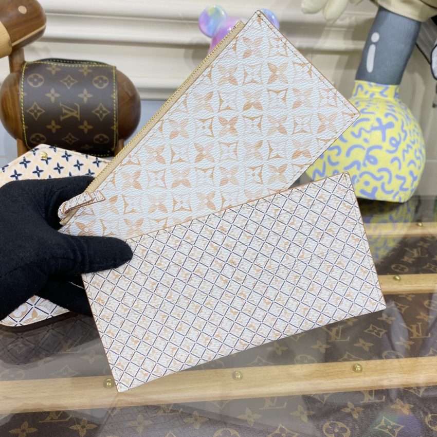 Replica Louis Vuitton Felicie Pochette White Apricot 4 Replica Louis Vuitton Felicie Pochette White Apricot - high-quality designer bag clone