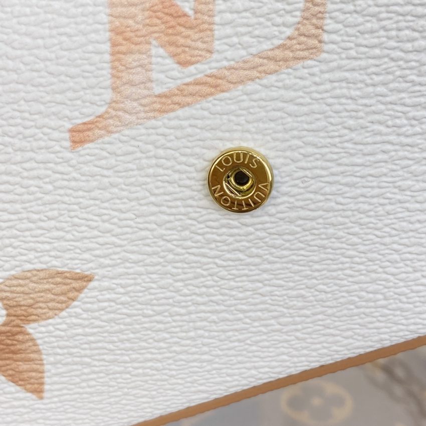 Replica Louis Vuitton Felicie Pochette White Apricot 7 Replica Louis Vuitton Felicie Pochette White Apricot - premium-grade designer purse dupe