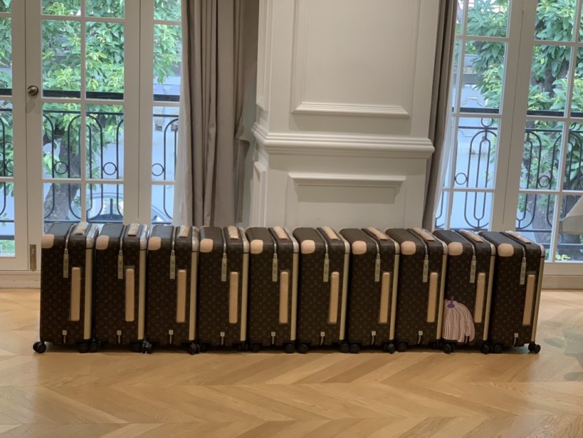 Replica Louis Vuitton Suitcase Custom Colors 2 Replica Louis Vuitton Suitcase Custom Colors - 1:1 designer replica handbag