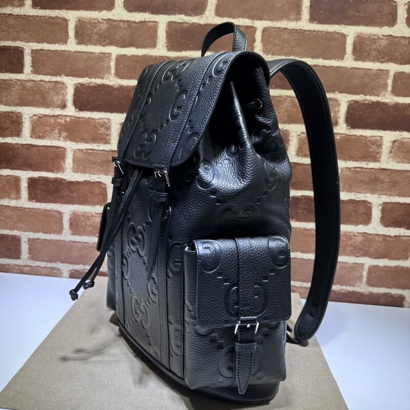 Replica Gucci Medium Backpack Full Black 6 Replica Gucci Medium Backpack Full Black - realistic designer-inspired fake bag