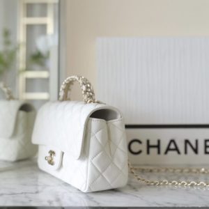 Replica CHANEL CF 20 cm Handle White 7 Replica CHANEL CF 20 cm Handle White - top-tier luxury replica shoulder bag