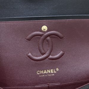 Replica CHANEL Classic Flap 25cm Black Gold 7 Replica CHANEL Classic Flap 25cm Black Gold - high-end fake designer purse