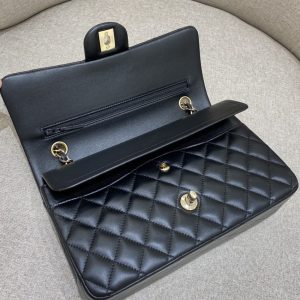 Replica CHANEL Classic Flap 25cm Black Gold 8 Replica CHANEL Classic Flap 25cm Black Gold - high-quality designer bag clone