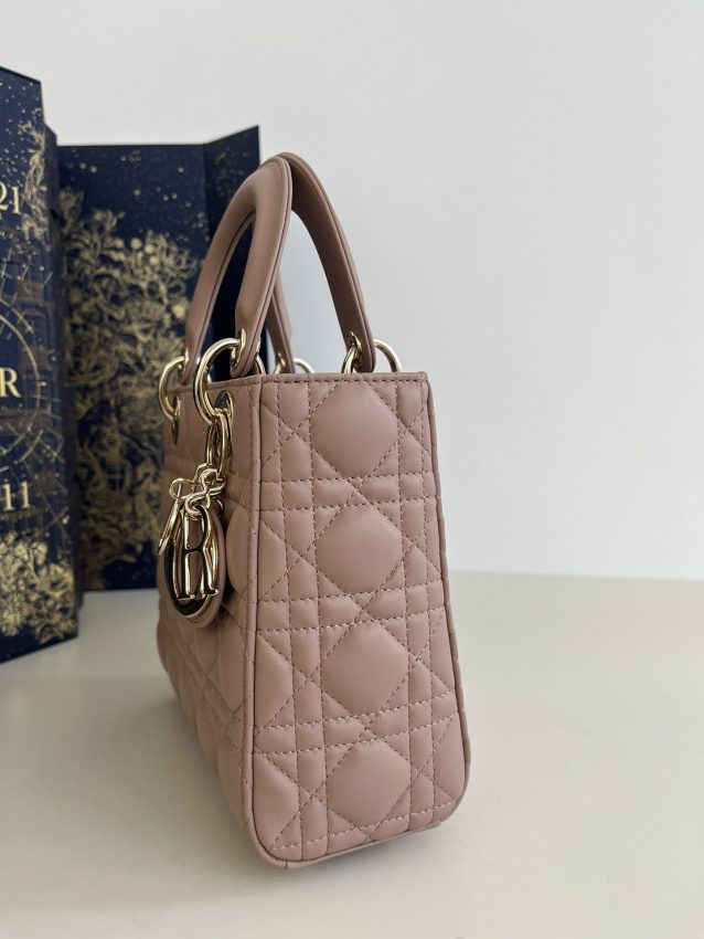 Replica Lady Dior Blush Pink ABC 5 Replica Lady Dior Blush Pink ABC - best quality luxury bag dupe