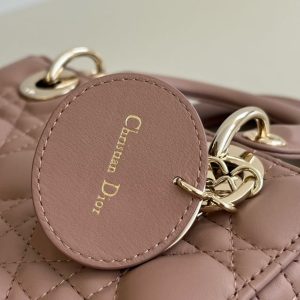 Replica Lady Dior Blush Pink ABC 9 Replica Lady Dior Blush Pink ABC - realistic designer-inspired fake bag