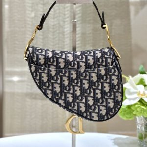 Replica Dior Saddle Bag Small CD Canvas 15 Replica Dior Saddle Bag Small CD Canvas - high-quality designer bag clone