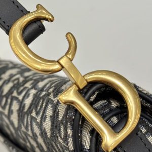 Replica Dior Saddle Bag Small CD Canvas 14 Replica Dior Saddle Bag Small CD Canvas - high-quality designer bag clone