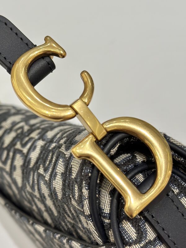 Replica Dior Saddle Bag Small CD Canvas 14 Replica Dior Saddle Bag Small CD Canvas - high-quality designer bag clone