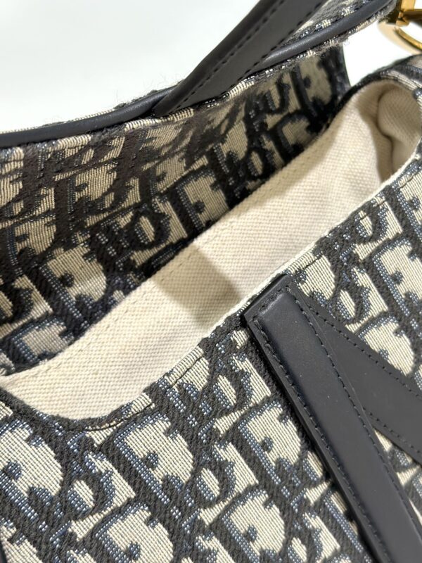 Replica Dior Saddle Bag Small CD Canvas 13 Replica Dior Saddle Bag Small CD Canvas - 1:1 designer replica handbag