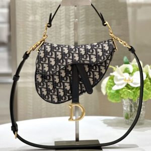 Replica Dior Saddle Bag Small CD Canvas 1 Replica Dior Saddle Bag Small CD Canvas - high-accuracy replica luxury purse