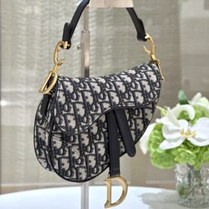 Replica Dior Saddle Bag Small CD Canvas 11 Replica Dior Saddle Bag Small CD Canvas - elite superclone designer purse
