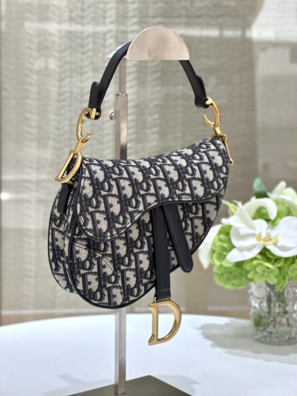 Replica Dior Saddle Bag Small CD Canvas 11 Replica Dior Saddle Bag Small CD Canvas - elite superclone designer purse