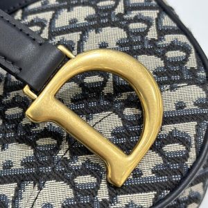 Replica Dior Saddle Bag Small CD Canvas 4 Replica Dior Saddle Bag Small CD Canvas - realistic designer-inspired fake bag