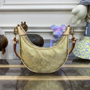 Replica Louis Vuitton Loop Golden Canvas 4 Replica Louis Vuitton Loop Golden Canvas - premium 1:1 fake handbag model