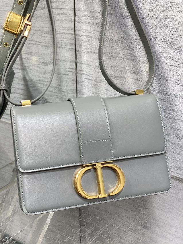 Replica Dior 30 Montaigne Grey 8 Replica Dior 30 Montaigne Grey - best quality luxury bag dupe