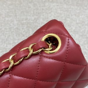 Replica CHANEL Classic Flap 17cm Red 3 Replica CHANEL Classic Flap 17cm Red - best quality luxury bag dupe