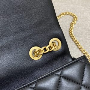 Replica CHANEL Camellia Flap Black 3 Replica CHANEL Camellia Flap Black - realistic designer-inspired fake bag