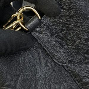 Replica Louis Vuitton Noe Bucket Black MM - premium 1:1 fake handbag model