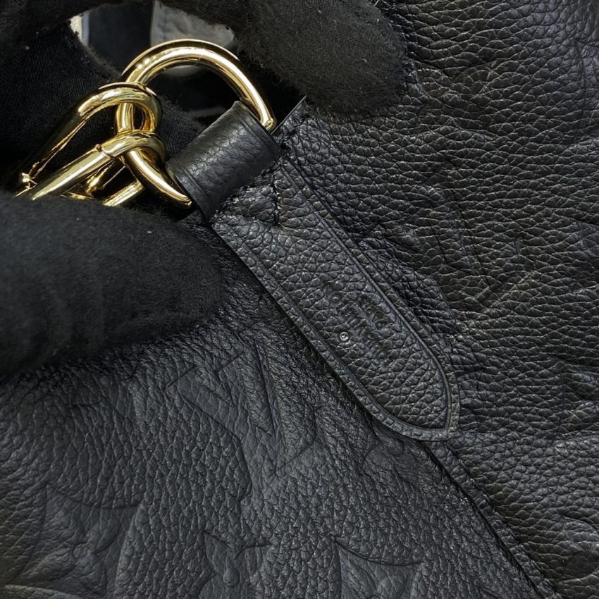 Replica Louis Vuitton Noe Bucket Black MM - premium 1:1 fake handbag model