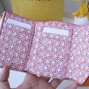 Replica Louis Vuitton Victorine Wallet White&Pink 2 Replica Louis Vuitton Victorine Wallet White&Pink - authentic-look luxury purse replica