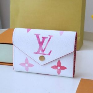 Replica Louis Vuitton Victorine Wallet White&Pink 1 Replica Louis Vuitton Victorine Wallet White&Pink - high-quality designer bag clone