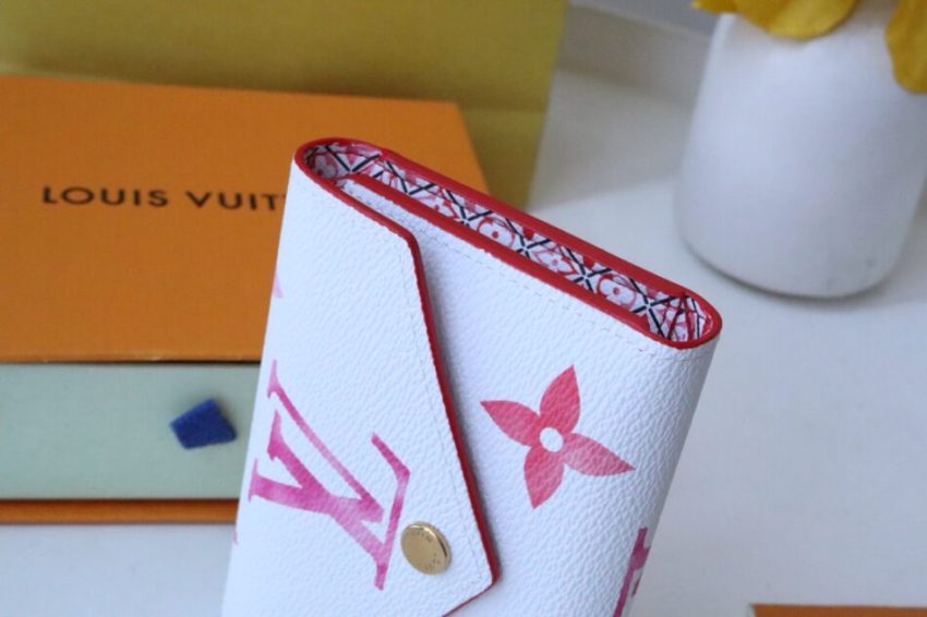 Replica Louis Vuitton Victorine Wallet White&Pink 7 Replica Louis Vuitton Victorine Wallet White&Pink - ultra-realistic fake designer tote