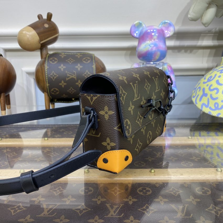 Replica Louis Vuitton Steamer Wearable Wallet Brown&Yellow 10 Replica Louis Vuitton Steamer Wearable Wallet Brown&Yellow - 1:1 designer replica handbag