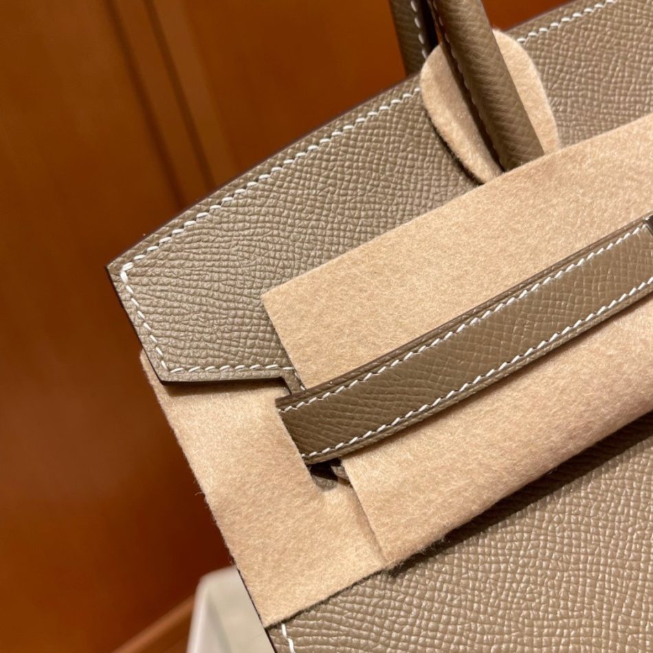 Replica Hermes Birkin Epsom Elephant Grey - elite superclone designer purse