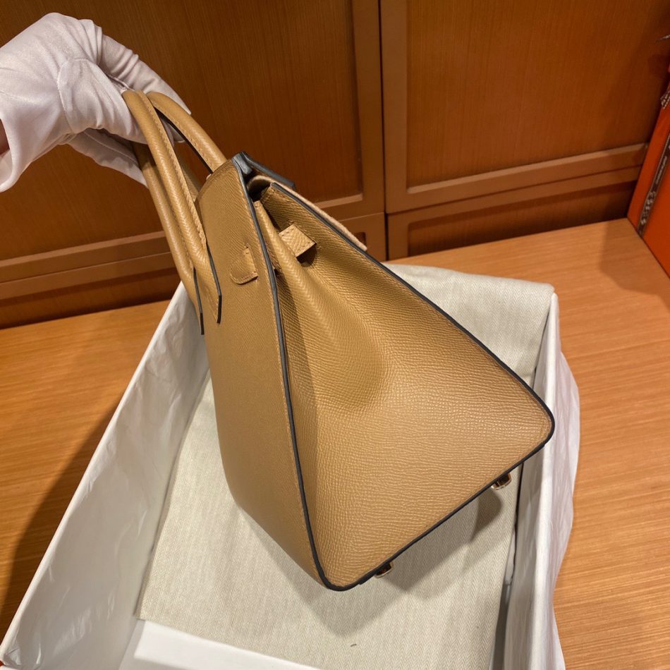 Replica Hermes Birkin Epsom Marsala Brown 4 Replica Hermes Birkin Epsom Marsala Brown - best-selling designer handbag dupe