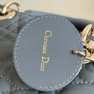 Replica Dior Lady Dior Blue ABC - premium-grade designer purse dupe