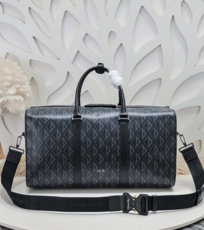 Replica Dior Lingot 50 Diamond Black - high-end fake designer purse