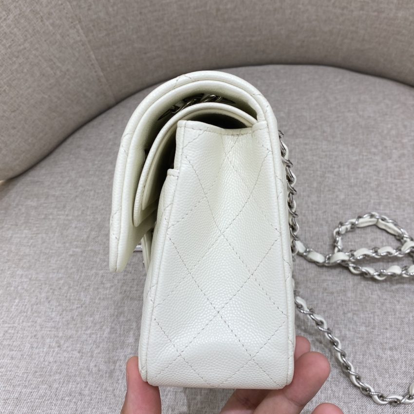 Replica CHANEL Classic Flap 23cm White 5 Replica CHANEL Classic Flap 23cm White - elite superclone designer purse