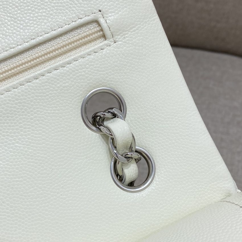 Replica CHANEL Classic Flap 23cm White 8 Replica CHANEL Classic Flap 23cm White - best-selling designer handbag dupe