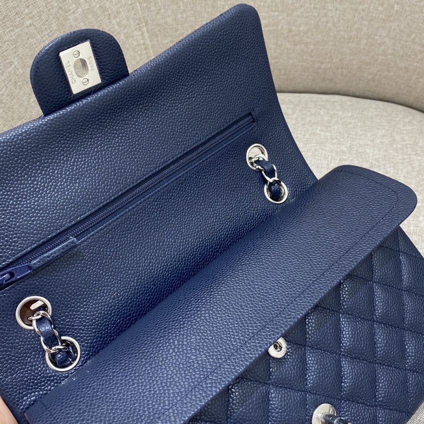 Replica CHANEL Classic Flap 25cm Sea Blue 3 Replica CHANEL Classic Flap 25cm Sea Blue - near-authentic luxury replica handbag