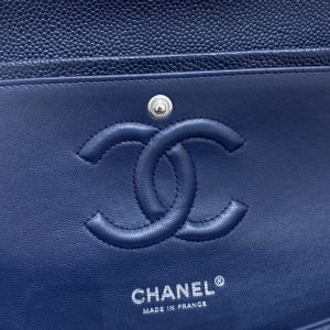Replica CHANEL Classic Flap 25cm Sea Blue 4 Replica CHANEL Classic Flap 25cm Sea Blue - top-rated replica designer bag