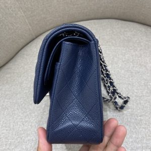 Replica CHANEL Classic Flap 25cm Sea Blue 2 Replica CHANEL Classic Flap 25cm Sea Blue - best-selling designer handbag dupe