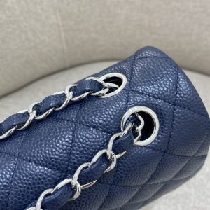 Replica CHANEL Classic Flap 25cm Sea Blue 7 Replica CHANEL Classic Flap 25cm Sea Blue - high-accuracy replica luxury purse