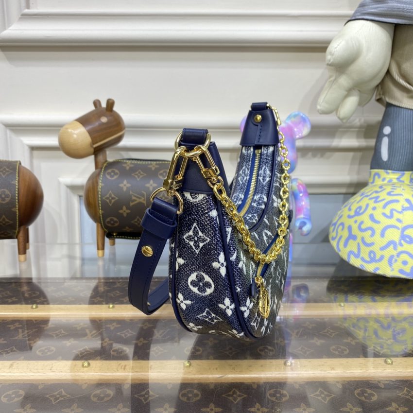 Replica Louis Vuitton Loop Denim Canvas 9 Replica Louis Vuitton Loop Denim Canvas - authentic-look luxury purse replica